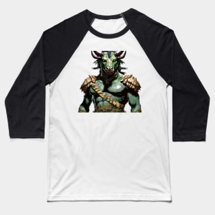 Minotaur O'War Baseball T-Shirt